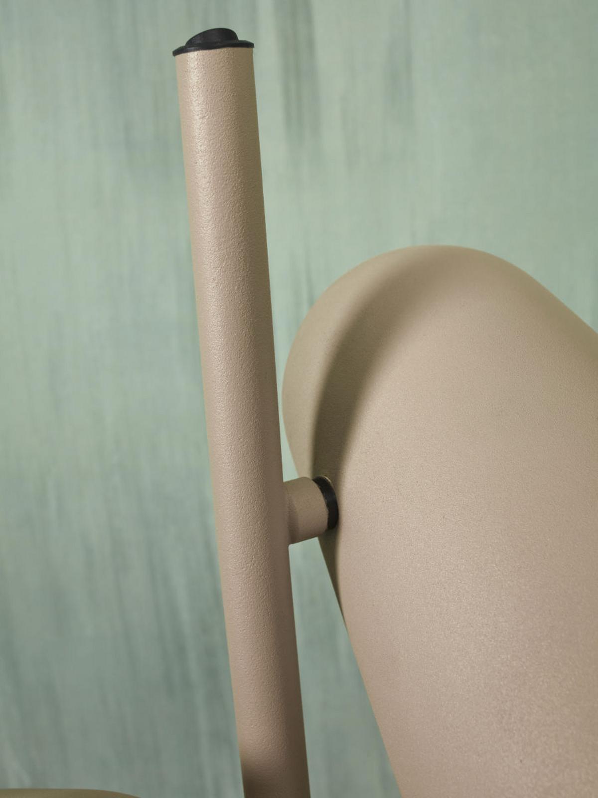 Stehlampe Salamanca Sandfarben mit Schalter - Sandfarben, Basics, Metall (28/145cm) - It's about Romi