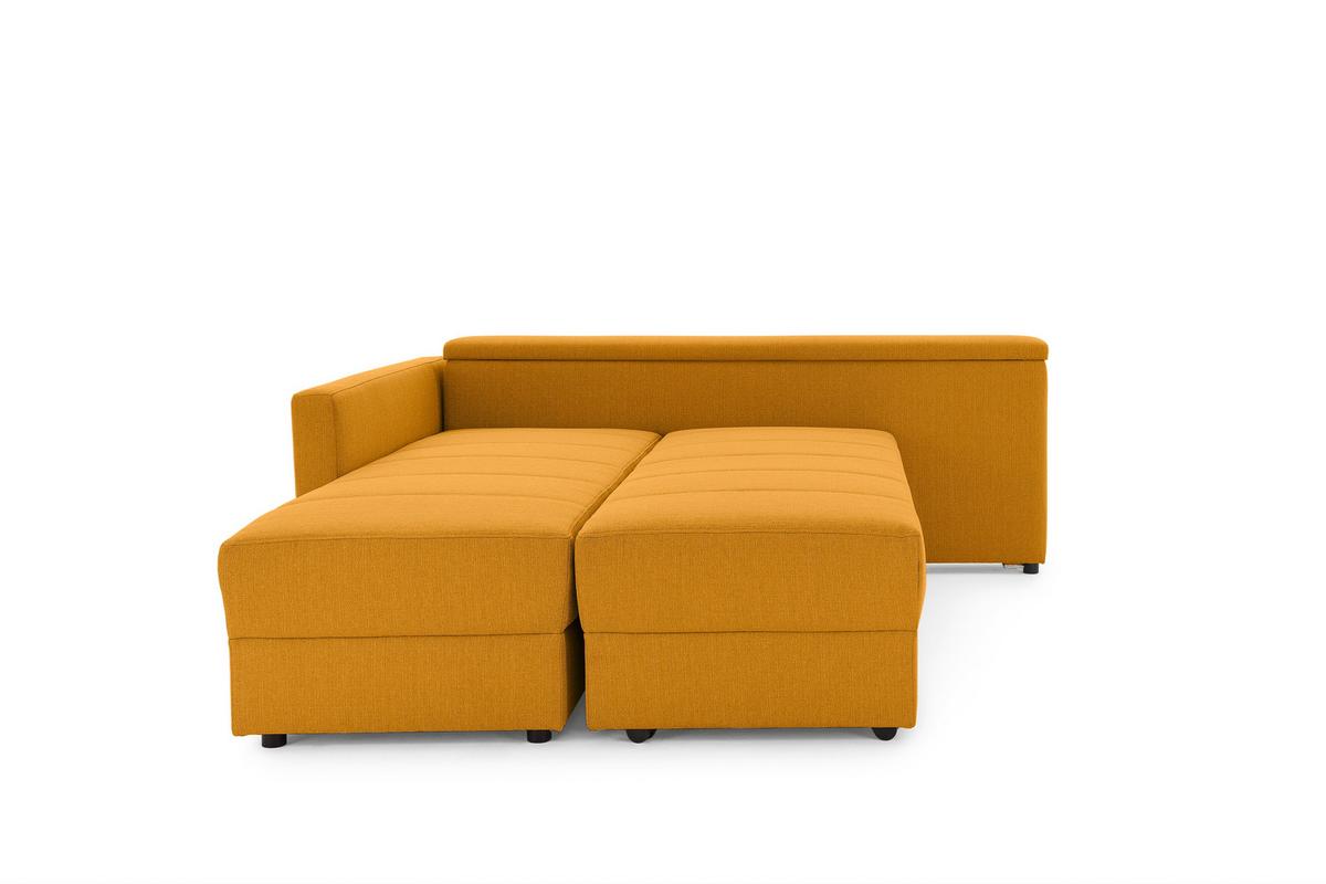Ecksofa Looks Iii - Gelb/Schwarz, Design, Textil (287/229cm) - LOOKS by W.Joop