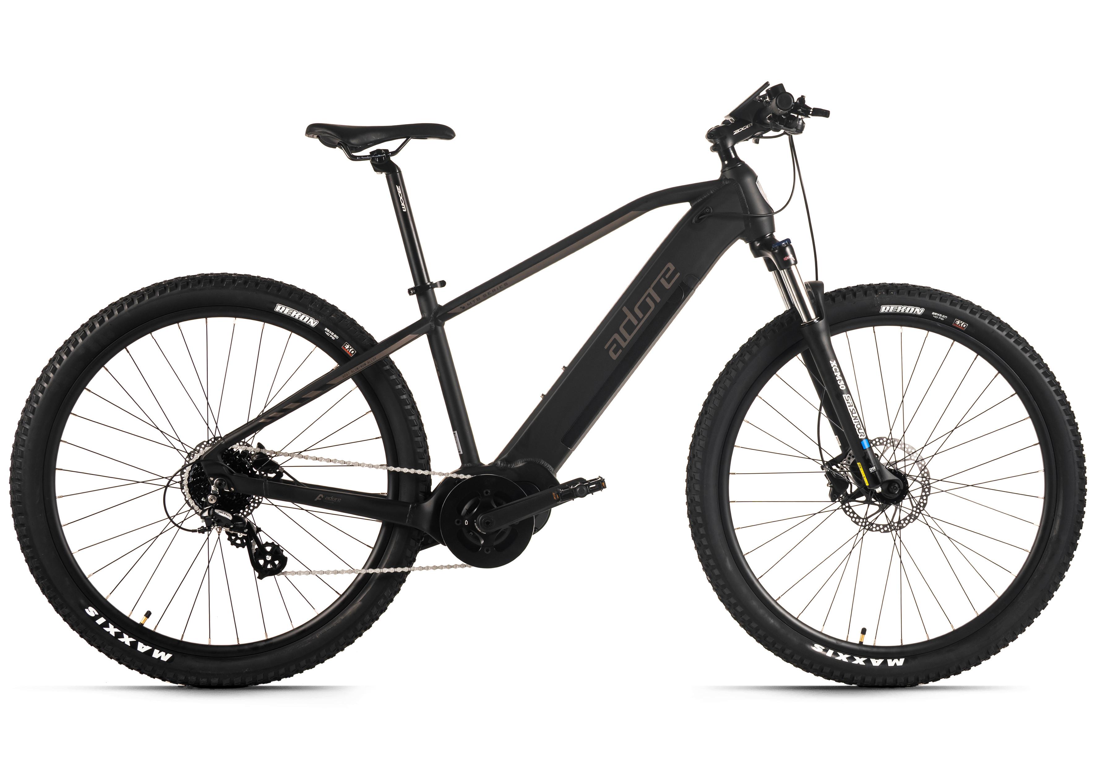 E-mountainbike 29'' Schwarz Matt - Schwarz, LIFESTYLE, Metall (180/70/100cm)
