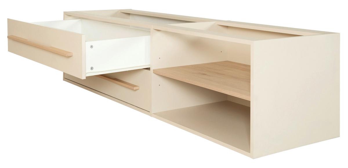 Bett Flexi Grow Captain Kashmir, Lf 90x200 Cm - Kaschmir, KONVENTIONELL, Holz/Holzwerkstoff (90/200cm) - Roba