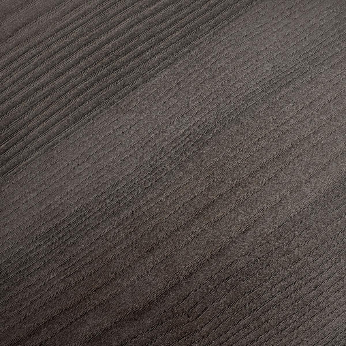 Písací stôl CAROLINA 120x60  cm - čierna/farba vlašského orecha, Modern, kov (120/60/75cm) - Bessagi Home