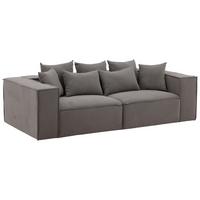 2-Sitzer-Sofa Gillholmen - Schwarz/Grau, Design, Kunststoff/Textil (232/80/116cm) - Livetastic