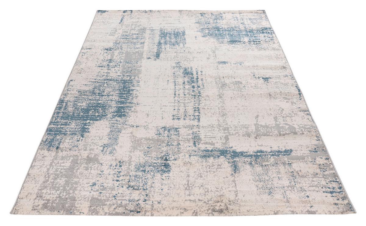 Webteppich My Salsa - Blau, Design, Textil (120/170cm) - Obsession