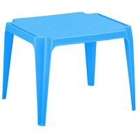 Kindertisch Tavolo Baby Blau Kunststoff Wetterfest - Hellblau, MODERN, Kunststoff (55/50/44cm) - BUNINO