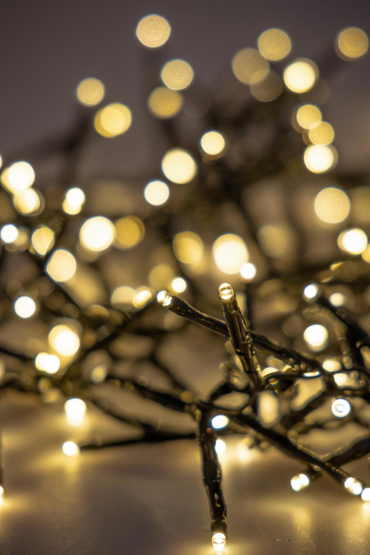 SVĚTELNÝ ŘETĚZ MIG - černá, Romantický / Rustikální, plast (240cm) - Mömax