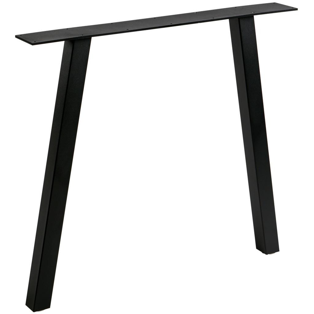 TISCHGESTELL Tablo Schwarz B: 79cm
