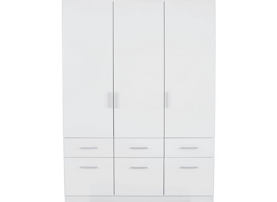 Skříň Šatní Celle - bílá, Moderní, dřevo (136/197/54cm) Skříň Šatní Celle - bílá, Moderní, dřevo (136/197/54cm)