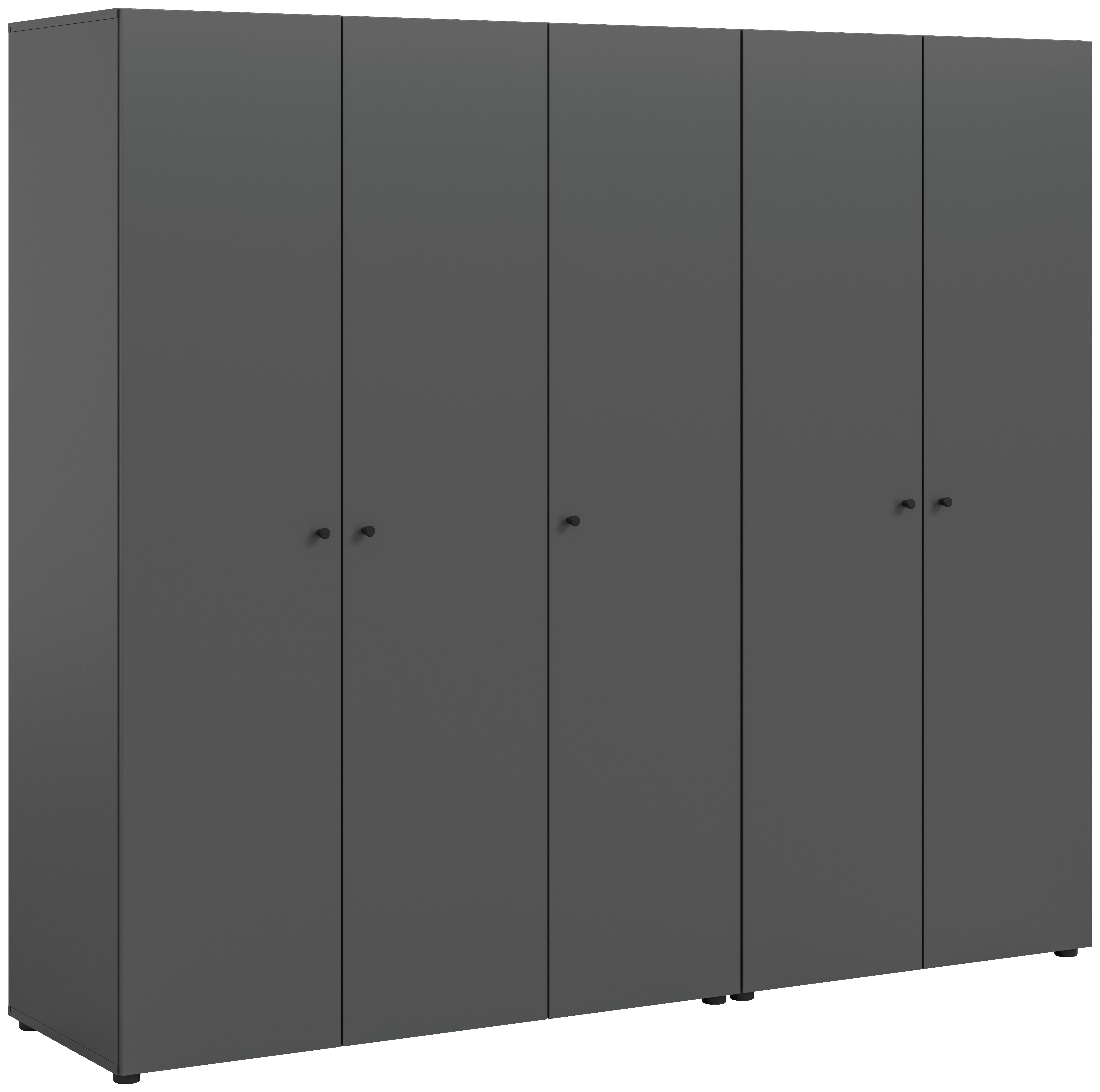 DREHTÜRENSCHRANK Darwin, Anthrazit B: 200 cm