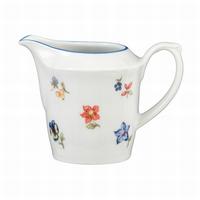 Milchkännchen Sonate Porzellan Mit Blumendekor Ca. 11/7/8 Cm - Blau/Weiß, KONVENTIONELL, Keramik (11/7/8cm) - Seltmann Weiden