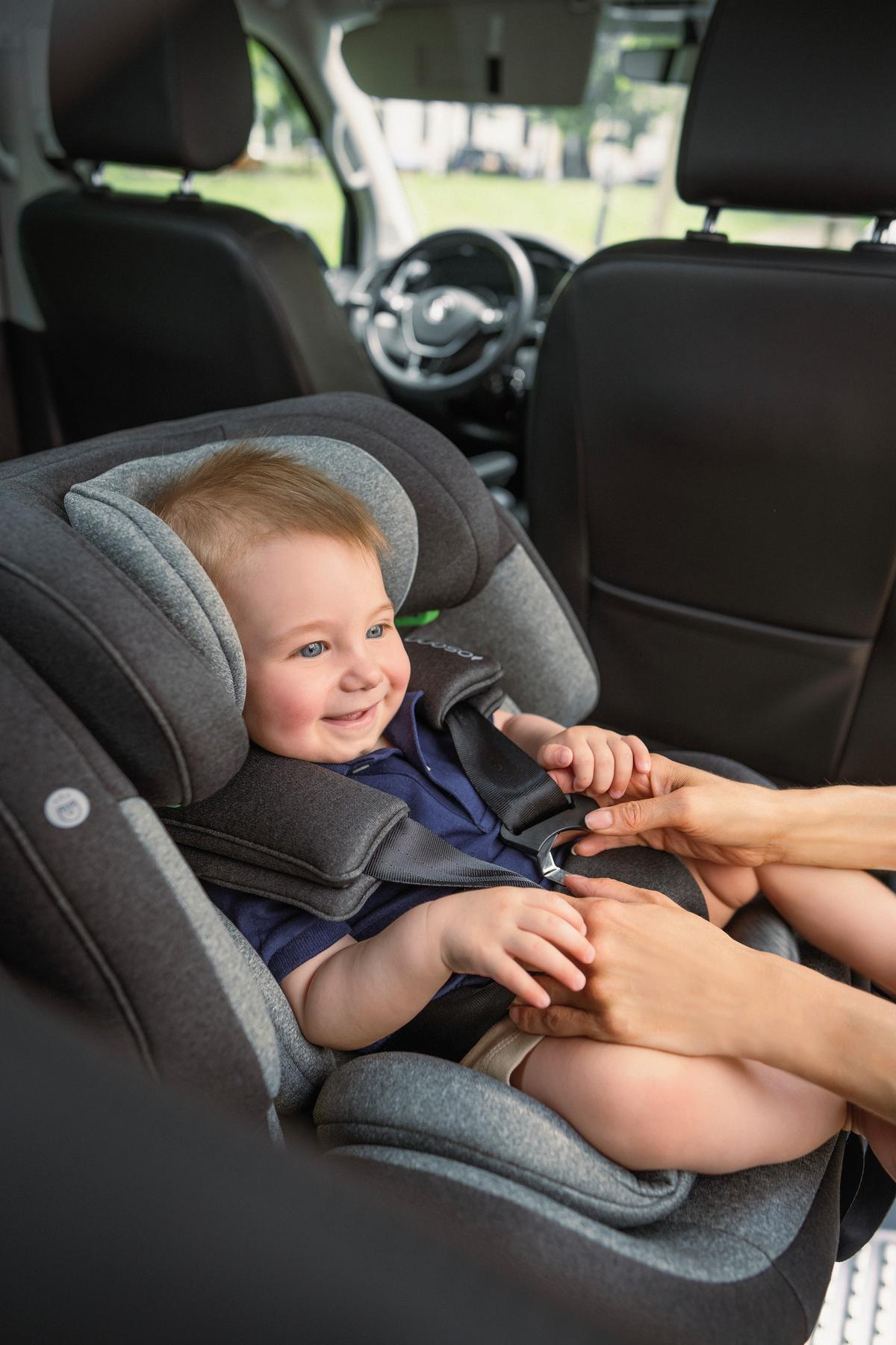 Reboarder-kindersitz One360 S - Schwarz, Basics, Kunststoff/Textil (43/58/48cm) - Osann