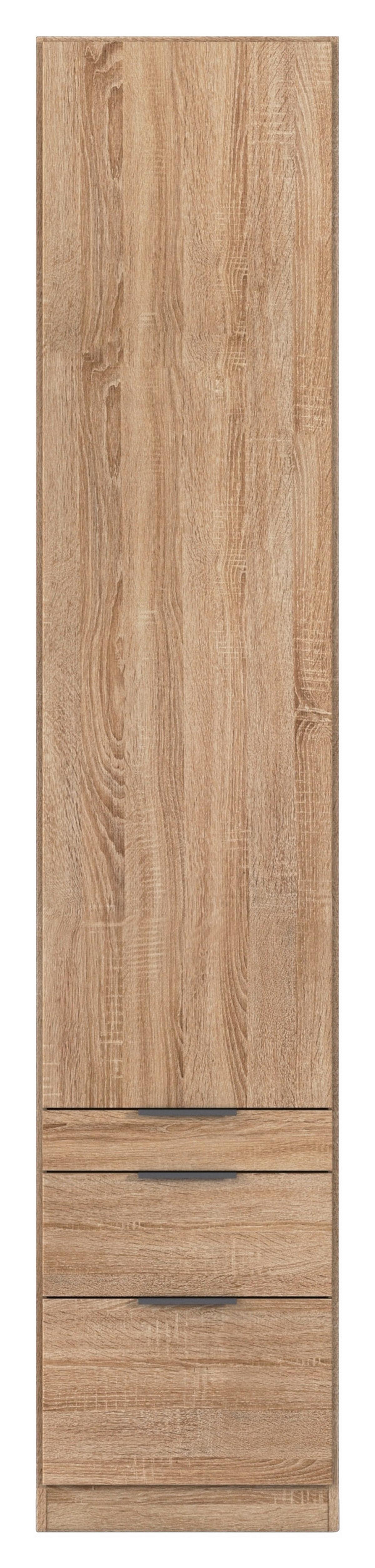 Drehtürenschrank Alabama, Sonoma Eiche B: 47 Cm - Sonoma Eiche, MODERN, Holzwerkstoff (47/229/54cm) - Rauch Möbel