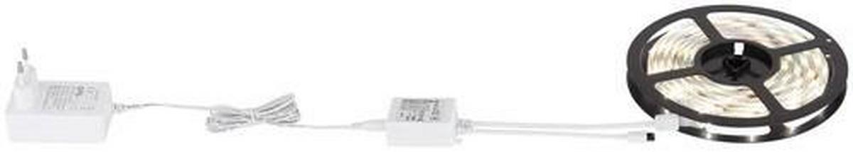 Led-streifen Eduard Farbwechsler Mit Fernbedienung - Basics, Kunststoff (500cm) - Globo