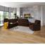 Wohnlandschaft in L-Form Queenline A 266x257 cm - Dunkelbraun/Schwarz, KONVENTIONELL, Holz/Holzwerkstoff (266/257cm) - James Wood Wohnlandschaft in L-Form Queenline A 266x257 cm - Dunkelbraun/Schwarz, KONVENTIONELL, Holz/Holzwerkstoff (266/257cm) - James Wood