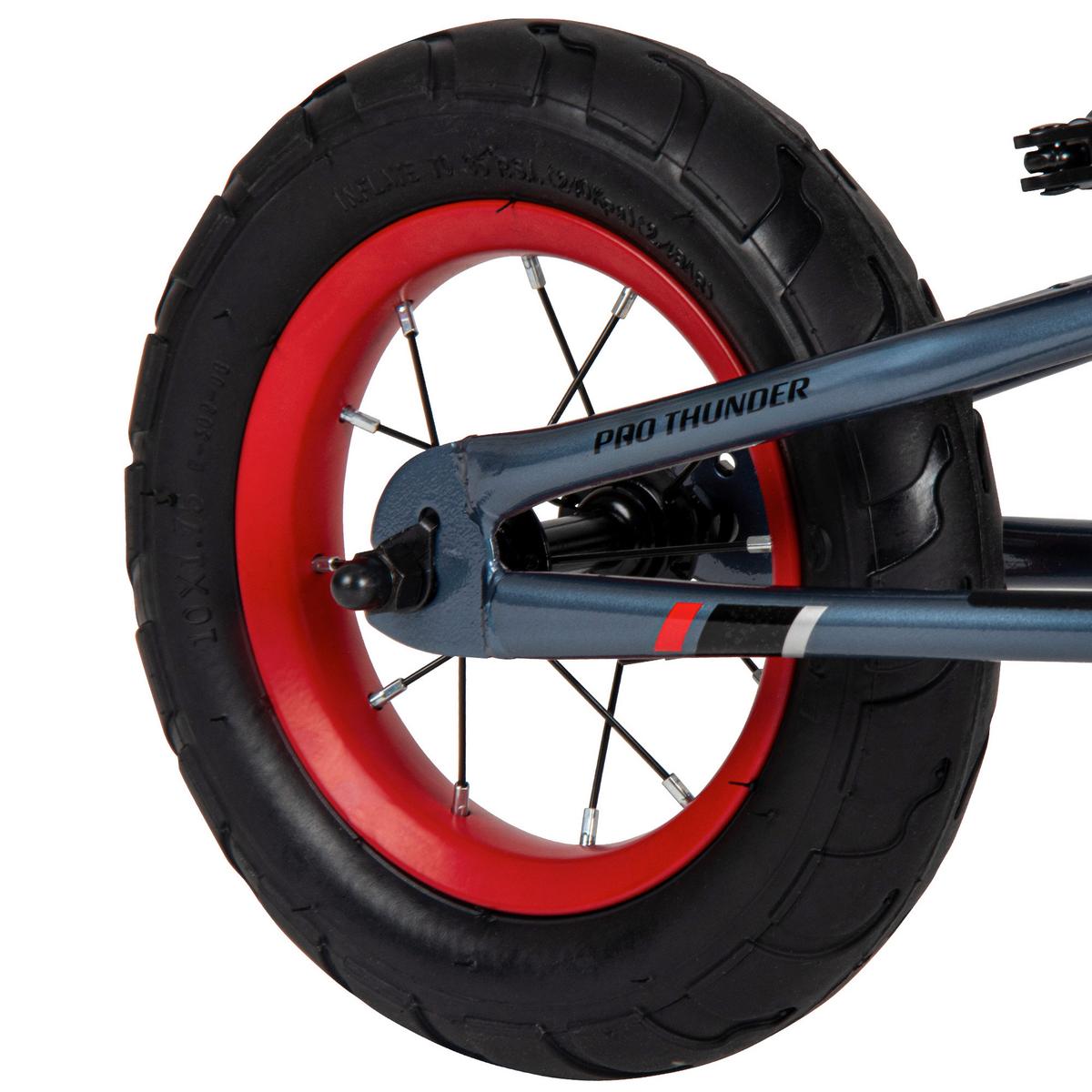 Kinderfahrrad Pro Thunder 10 Grau, 10 Zoll - Grau, Basics, Metall (47/55/75cm)