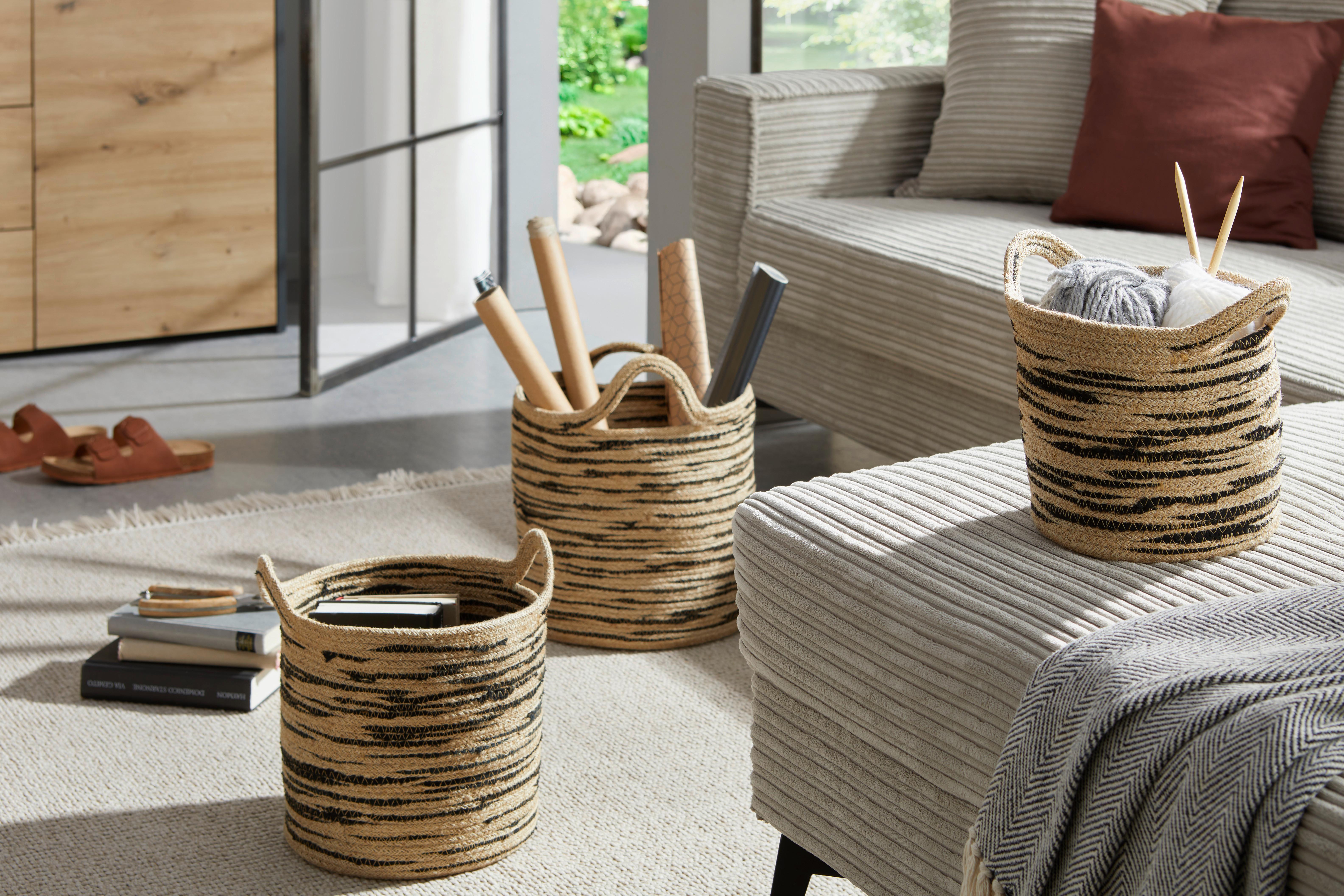 Korb Günther - Naturfarben, KONVENTIONELL, Naturmaterialien (30/30cm) - James Wood