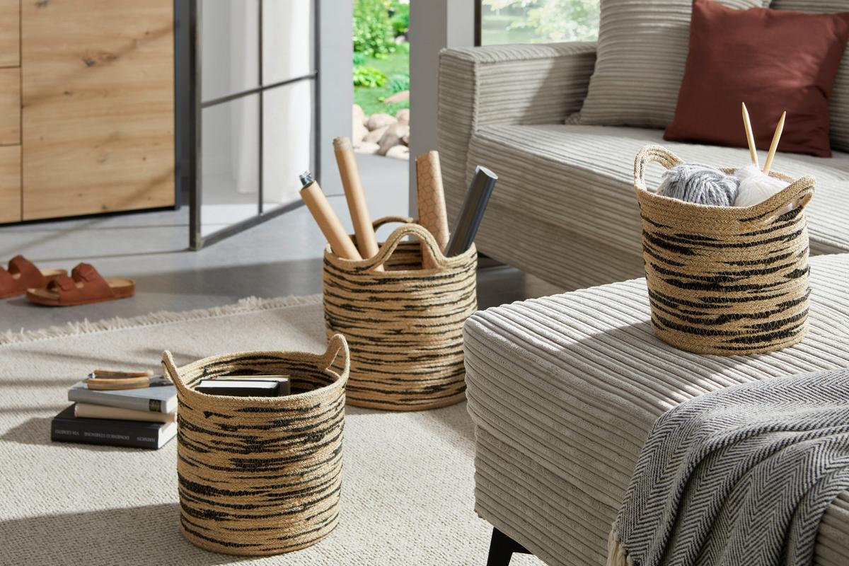 Korb Günther - Naturfarben, KONVENTIONELL, Naturmaterialien (30/30cm) - James Wood