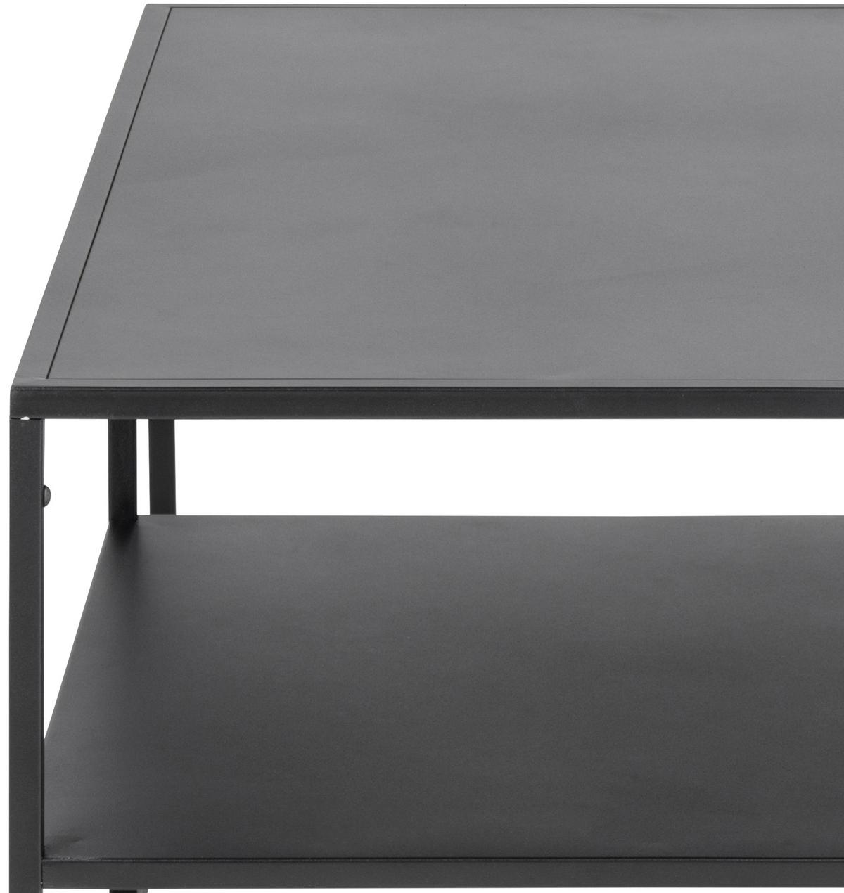 Konferenční stolek VIRUM černá - černá, Trend, kov (90/60/45cm) - Carryhome