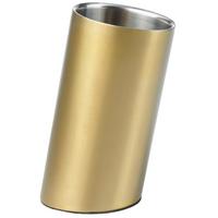 CHLADIČ NA VÍNO GLAMOUR - zlatá, Modern, kov/plast (12/23,5cm) - Premium Living