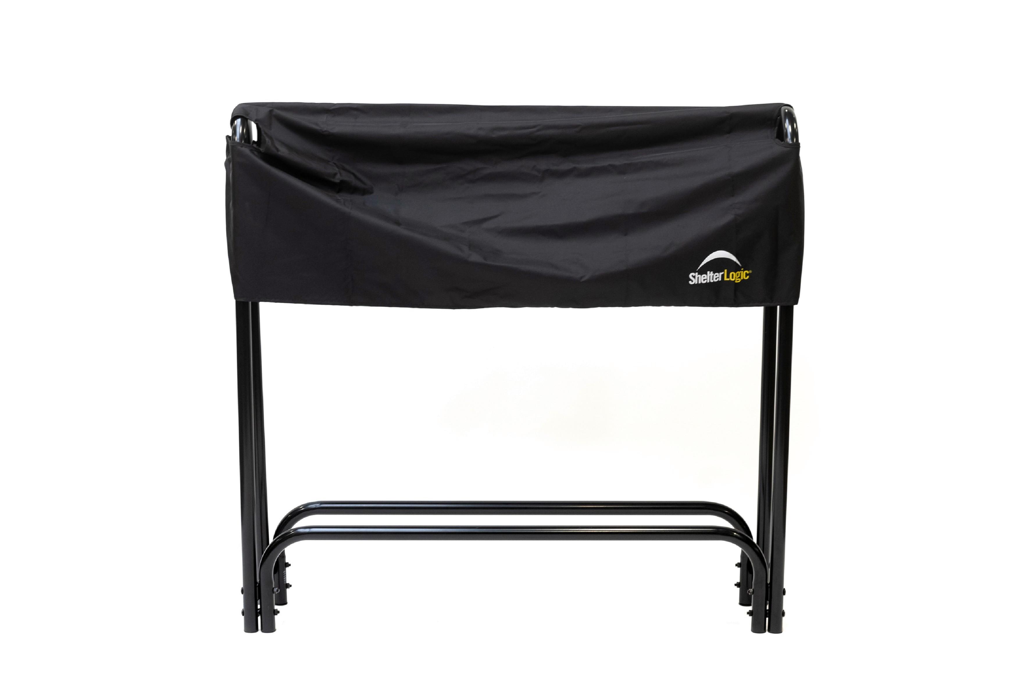 Kaminholzregal Kaminholzregal 126 cm - Schwarz, Basics, Metall (25/118/126cm)