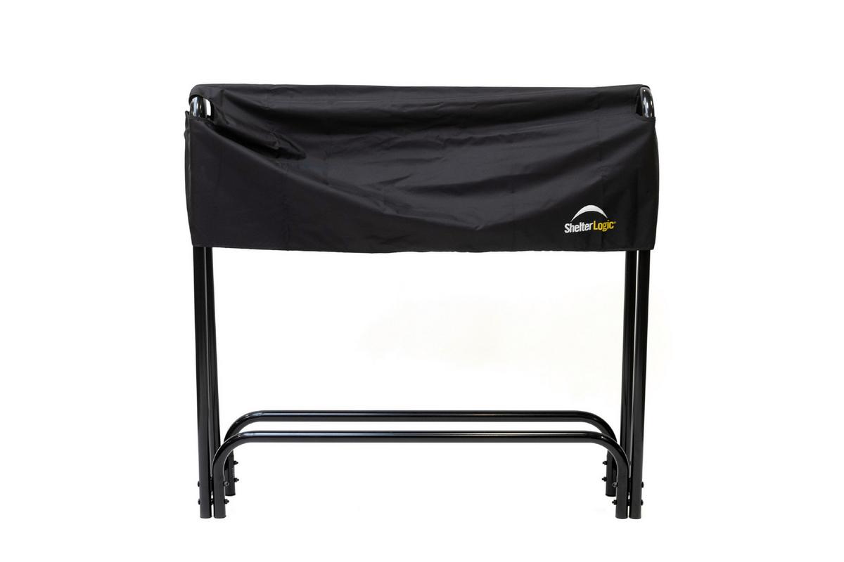 Kaminholzregal Kaminholzregal 126 Cm - Schwarz, Basics, Metall (25/118/126cm)
