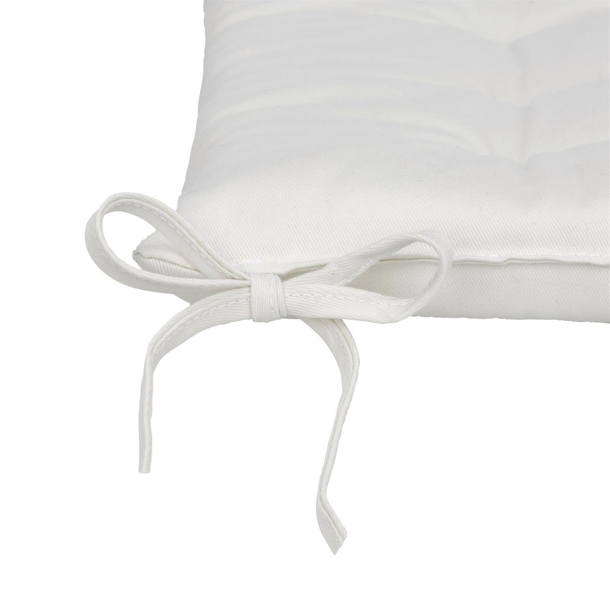 PODUŠKA NA SEDENIE Lola, 40/40/4cm, sivobiela - prírodná farba, Konventionell (40/40/4cm) - Mömax