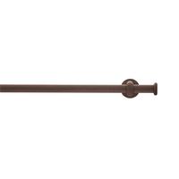 VORHANGSTANGE Rostfarben L: 200 cm - Rostfarben, KONVENTIONELL, Metall (200cm)