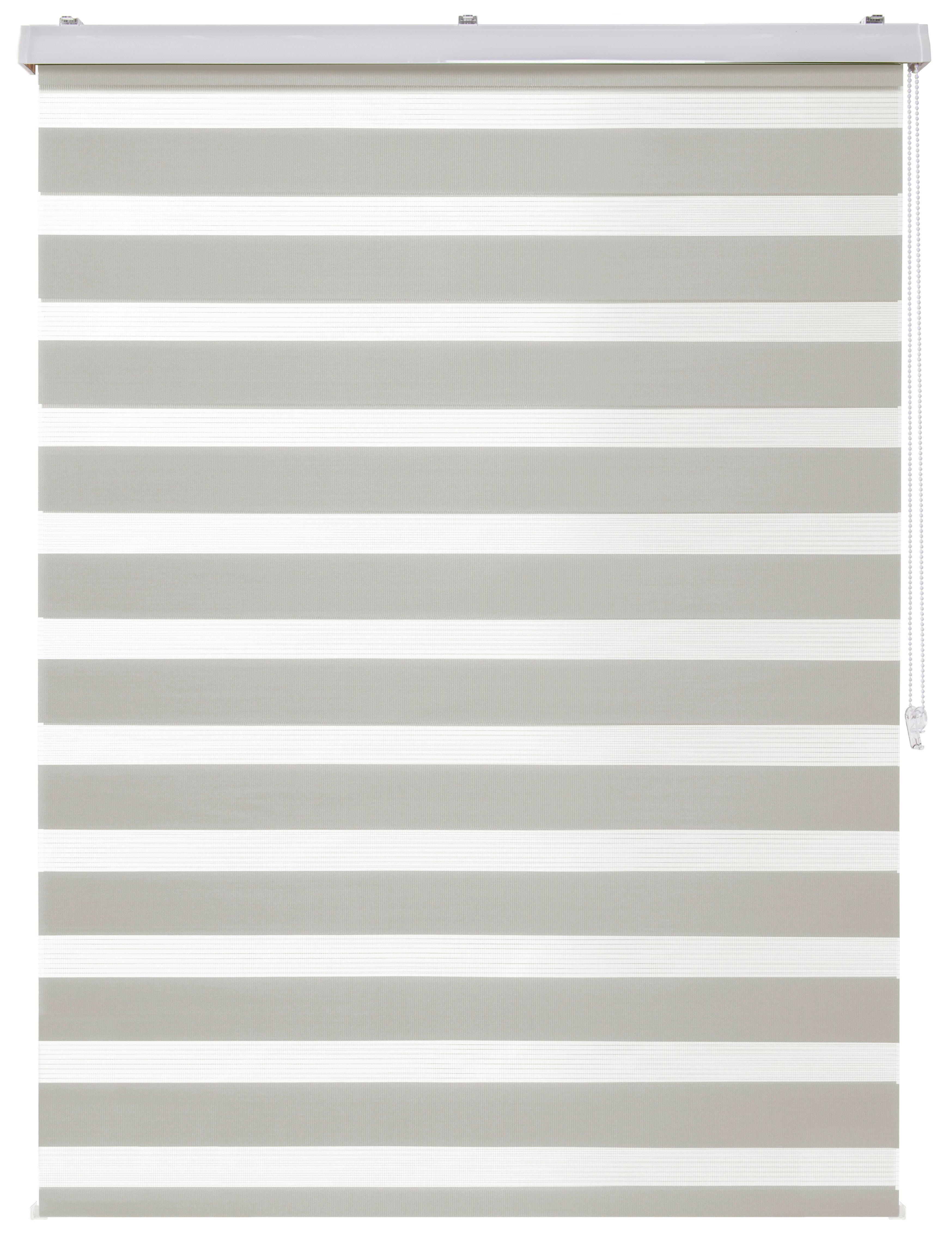 Doppelrollo Emanuel halbtransparent 90x210 cm - Beige, MODERN, Textil (90/210cm) - Luca Bessoni