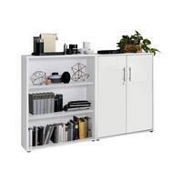 Office Edition B: 168,8 Cm Weiß - Weiß, MODERN, Holzwerkstoff (168,8/113,6/33cm) - MID.YOU