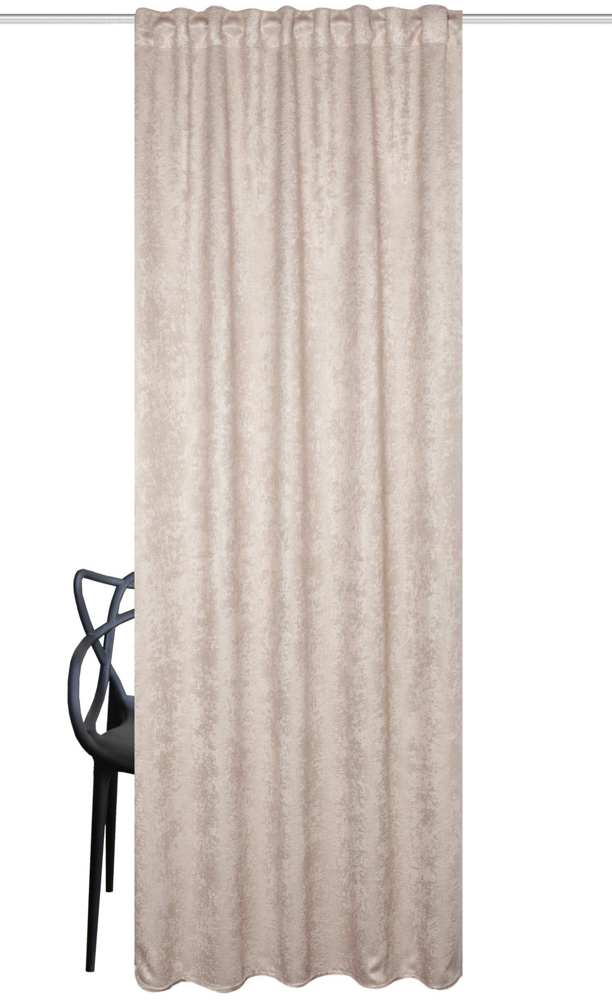 Fertigvorhang Skilio - Taupe, Basics, Textil (135/245cm)