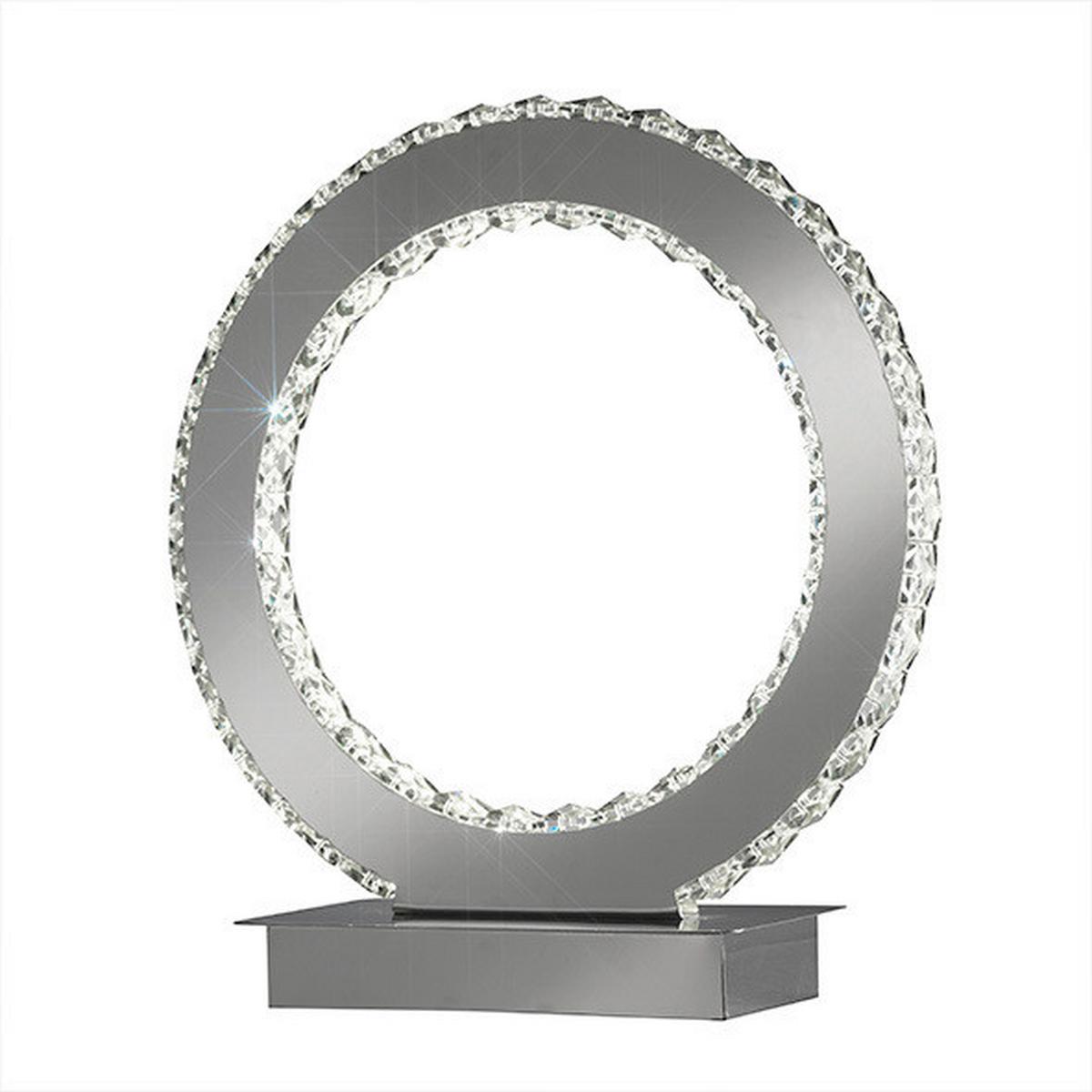 LED-Tischleuchte 4809/Lg - Chromfarben, Design, Metall (30/32cm)
