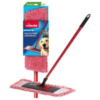 Bodenwischer Vileda-Mikrofaser - Rot, Basics, Kunststoff/Textil (156,0/16,0/60cm) - Vileda