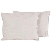 Zierkissen Lea 72x57 Cm Polyester Creme Mit Zipp - Creme, KONVENTIONELL, Textil (72/57cm) - Luca Bessoni