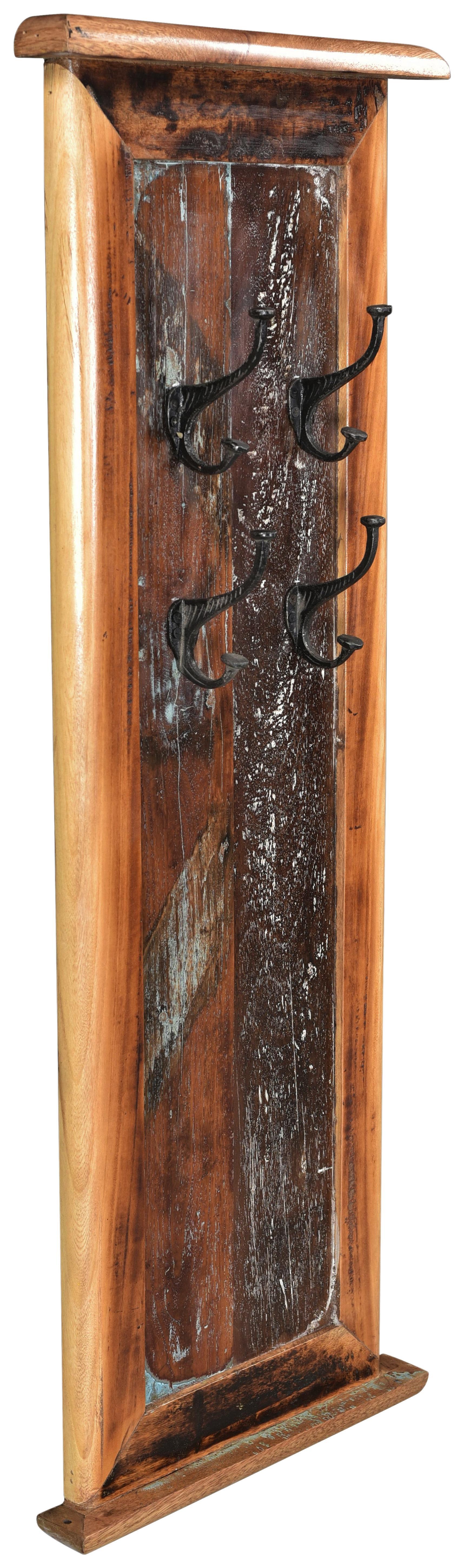 Garderobenpaneel Lissabon B: 35 cm Altholz - Multicolor, Basics, Holz (35/8/110cm)