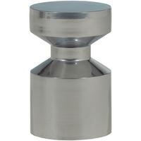 Beistelltisch Ferry Chromfarben B: 30 cm - Chromfarben, Design, Metall (30/30/47cm) - Livetastic