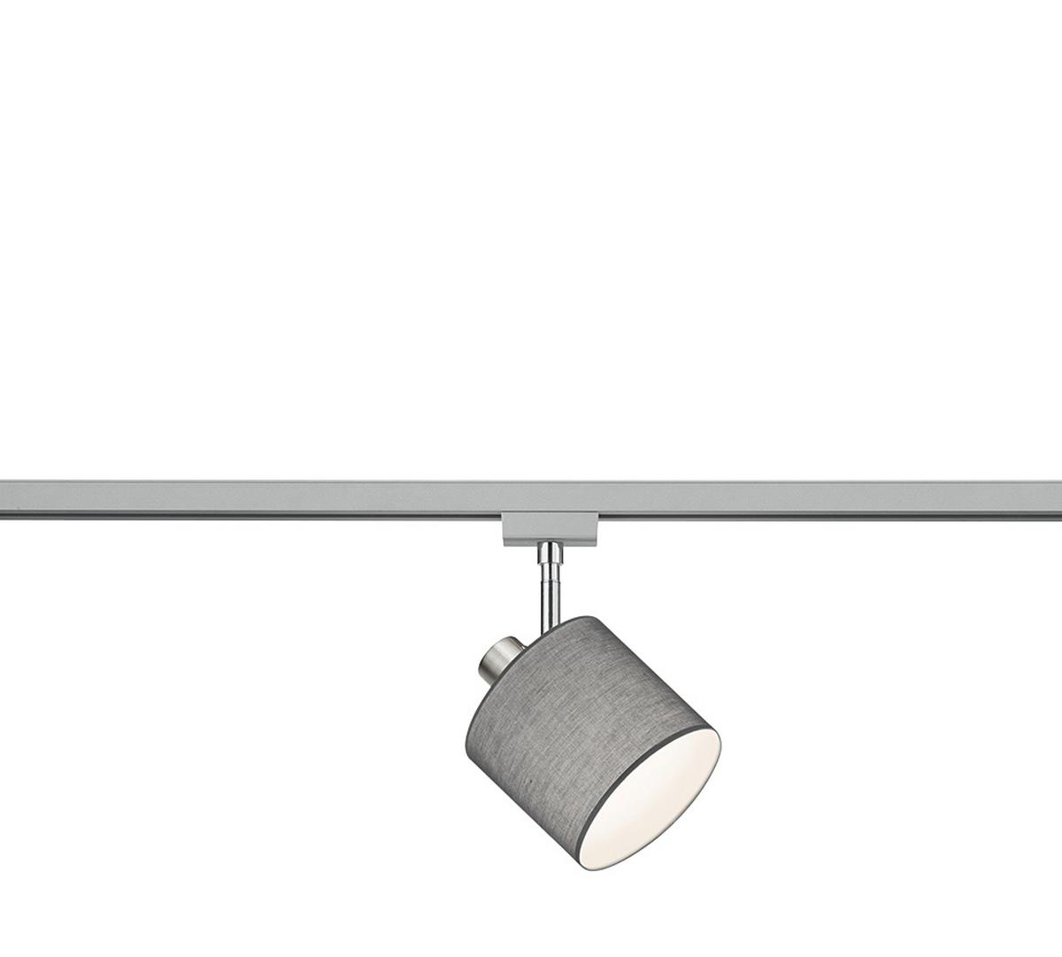 Schienensystem Duoline Strahler 78330111 Tommy - Grau, Design, Metall (16/22/12cm) - Trio Leuchten