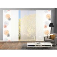 Flächenvorhang 6-Tlg. Rawlins B: 60 cm, Orange/Grau - Orange, Basics, Textil (60/245cm)