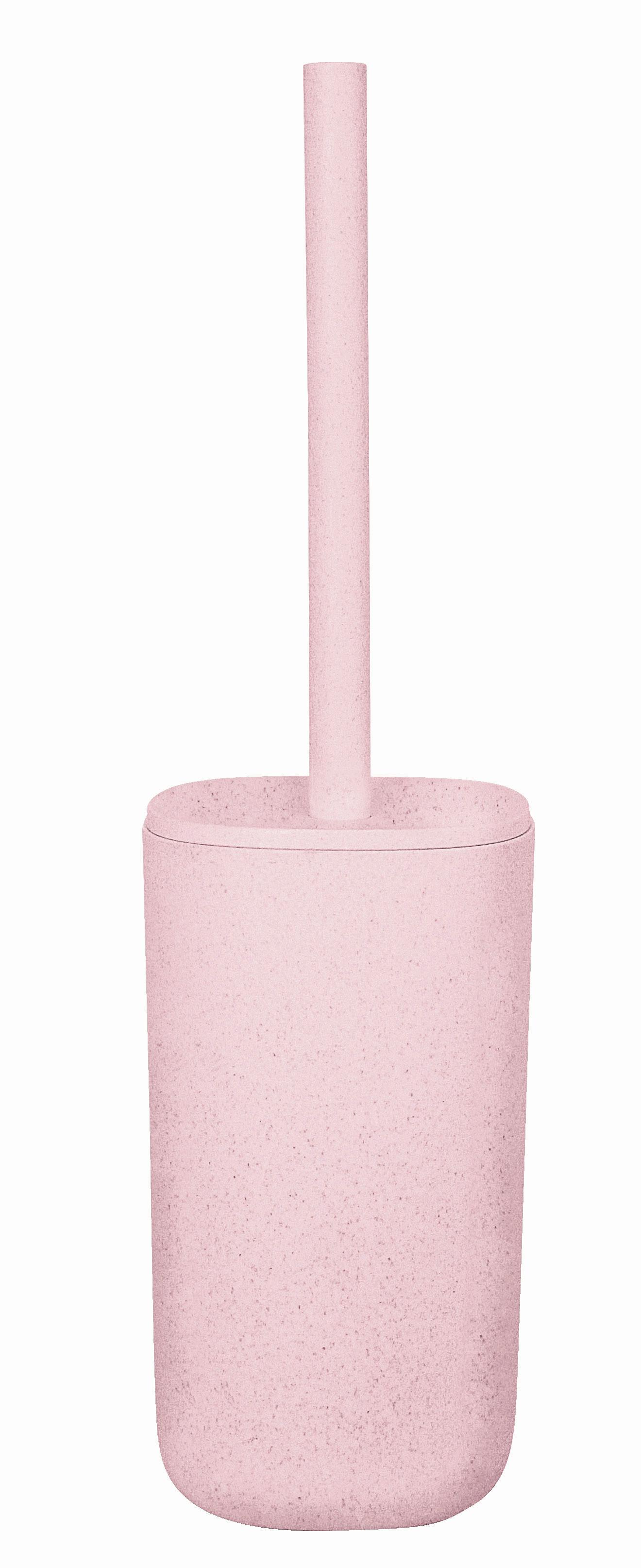 Wc-bürstenhalter Belgrano Stehend Kunststoff - Rosa, Basics, Naturmaterialien/Kunststoff (9,5/35cm) - Kleine Wolke