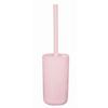 WC-Bürstenhalter Belgrano Stehend Kunststoff - Rosa, Basics, Naturmaterialien/Kunststoff (9,5/35cm) - Kleine Wolke