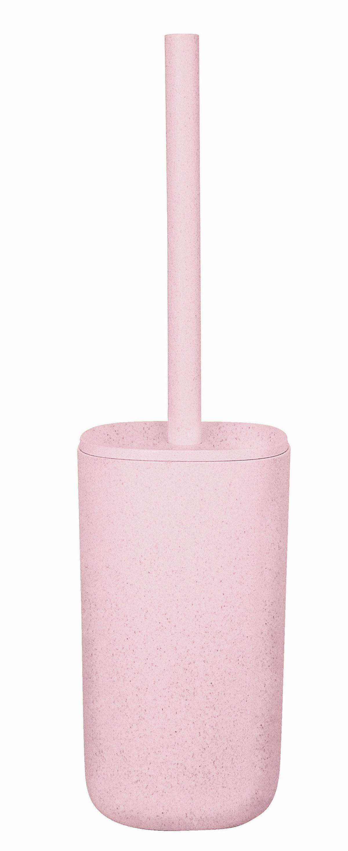 WC-Bürstenhalter Belgrano Stehend Kunststoff - Rosa, Basics, Naturmaterialien/Kunststoff (9,5/35cm) - Kleine Wolke