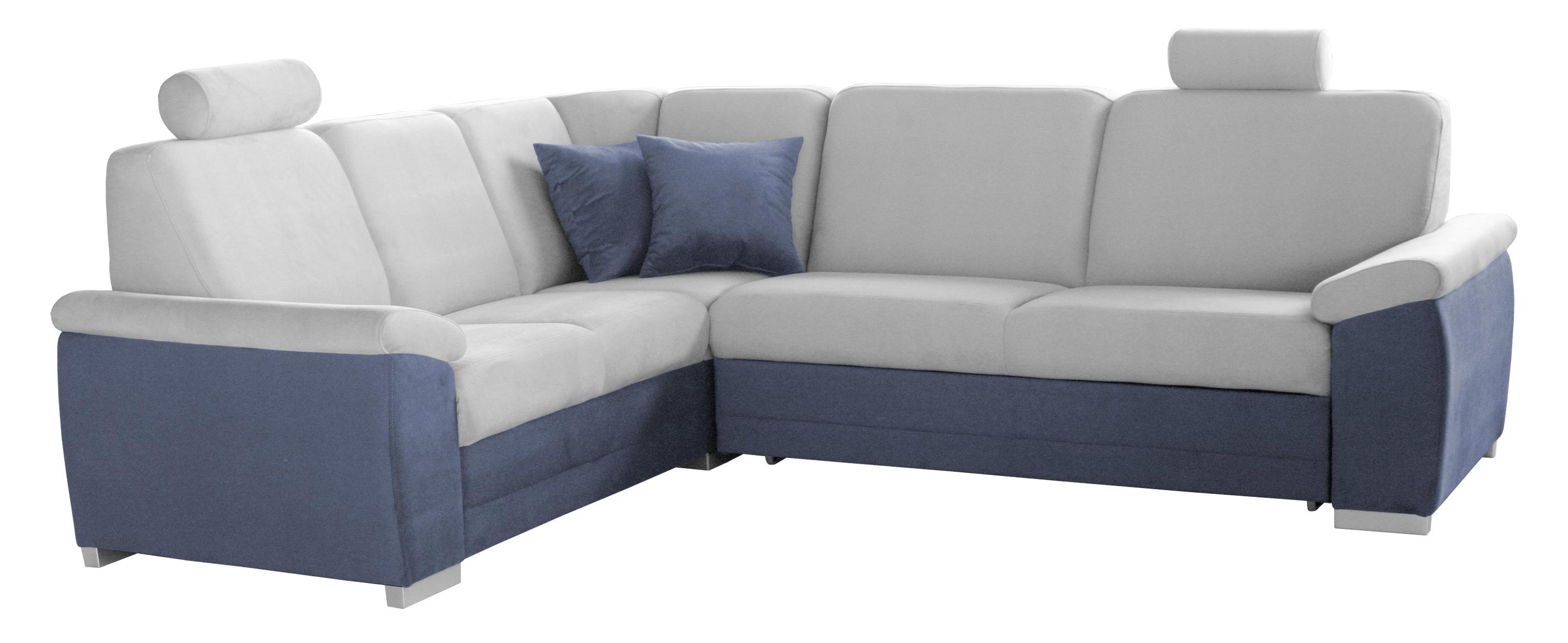 Sedacia Súprava Sava, Sivá/antracitová - sivá/antracitová, Konvenčný, drevo/textil (212/262cm)