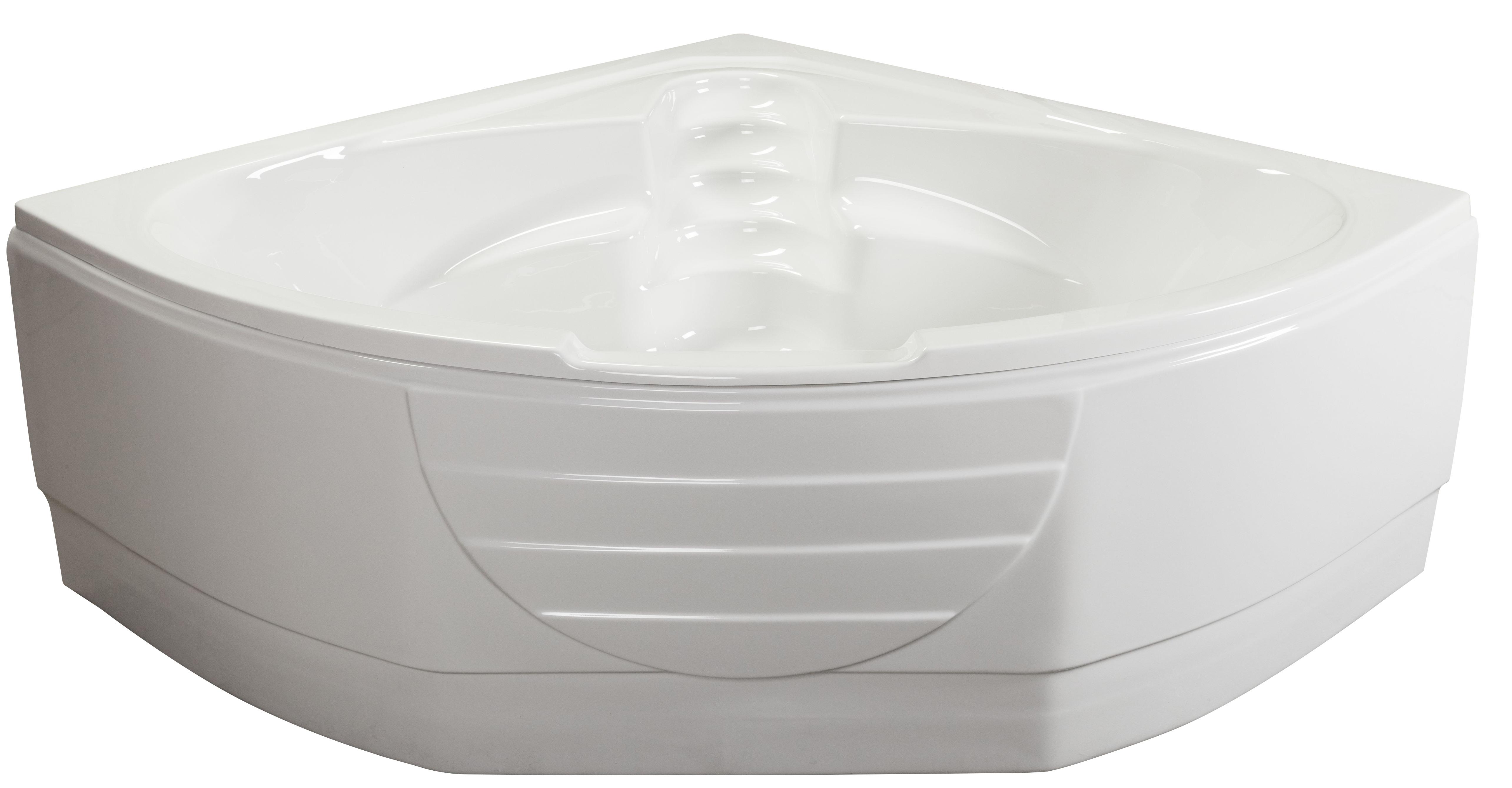 Vaňa RIVIERA s krytom - biela, Konventionell, plast (150/150/47,5cm)