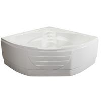 Vana RIVIERA s krytem - bílá, Konvenční, plast (150/150/47,5cm)