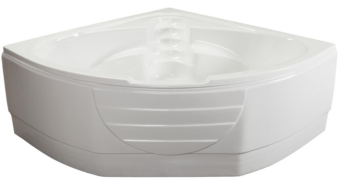 Vana RIVIERA s krytem - bílá, Konvenční, plast (150/150/47,5cm)