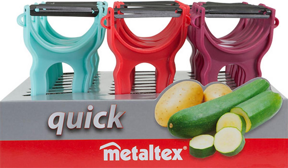 Hámozó Quick - fém (6/11/1cm) - Metaltex