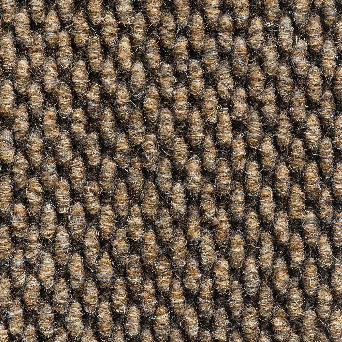 Teppichfliese Beige Calypso 50x50 Cm Florhöhe 4,2 Mm - Beige, Basics, Textil (50/50cm)