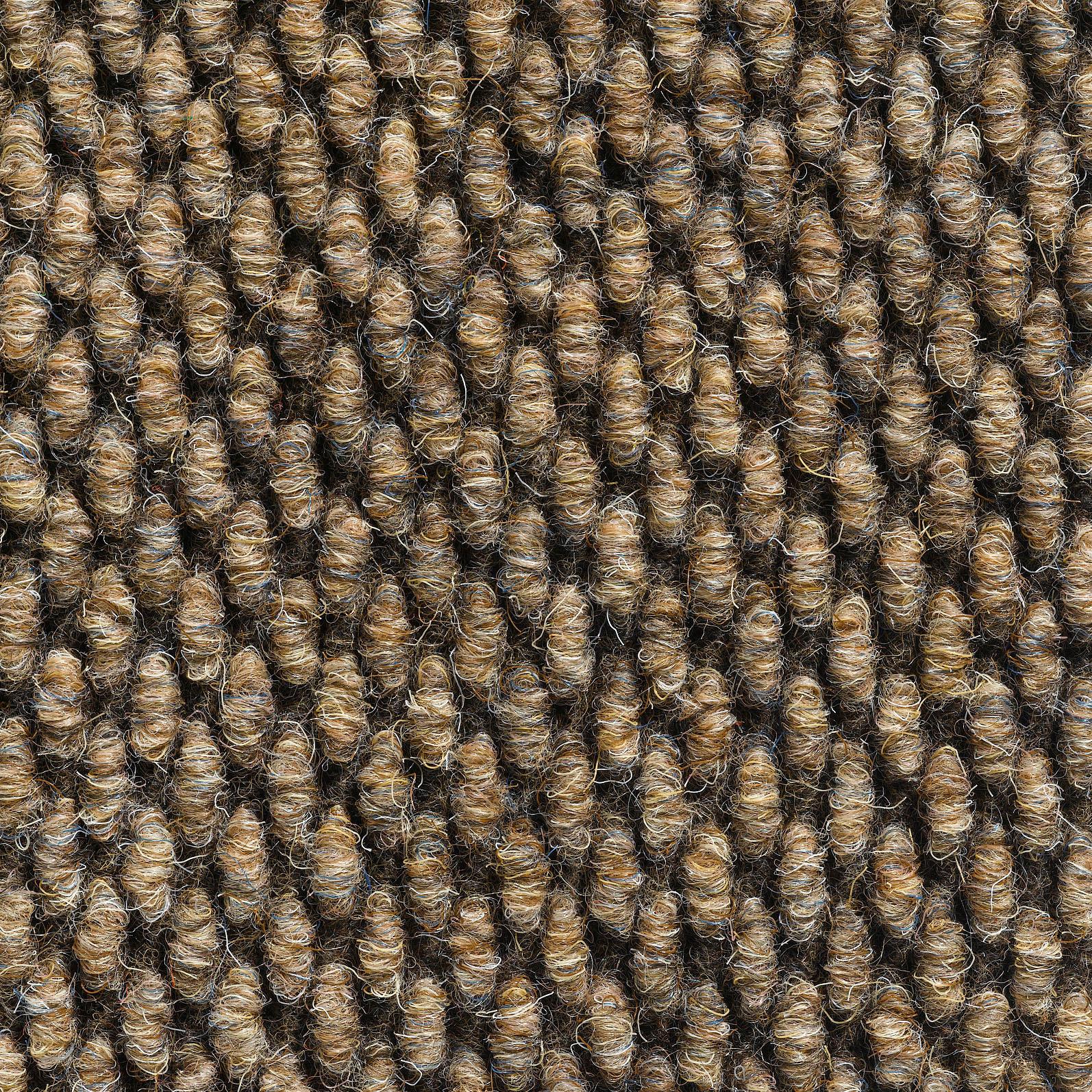 Teppichfliese Beige Calypso 50x50 Cm Florhöhe 4,2 Mm