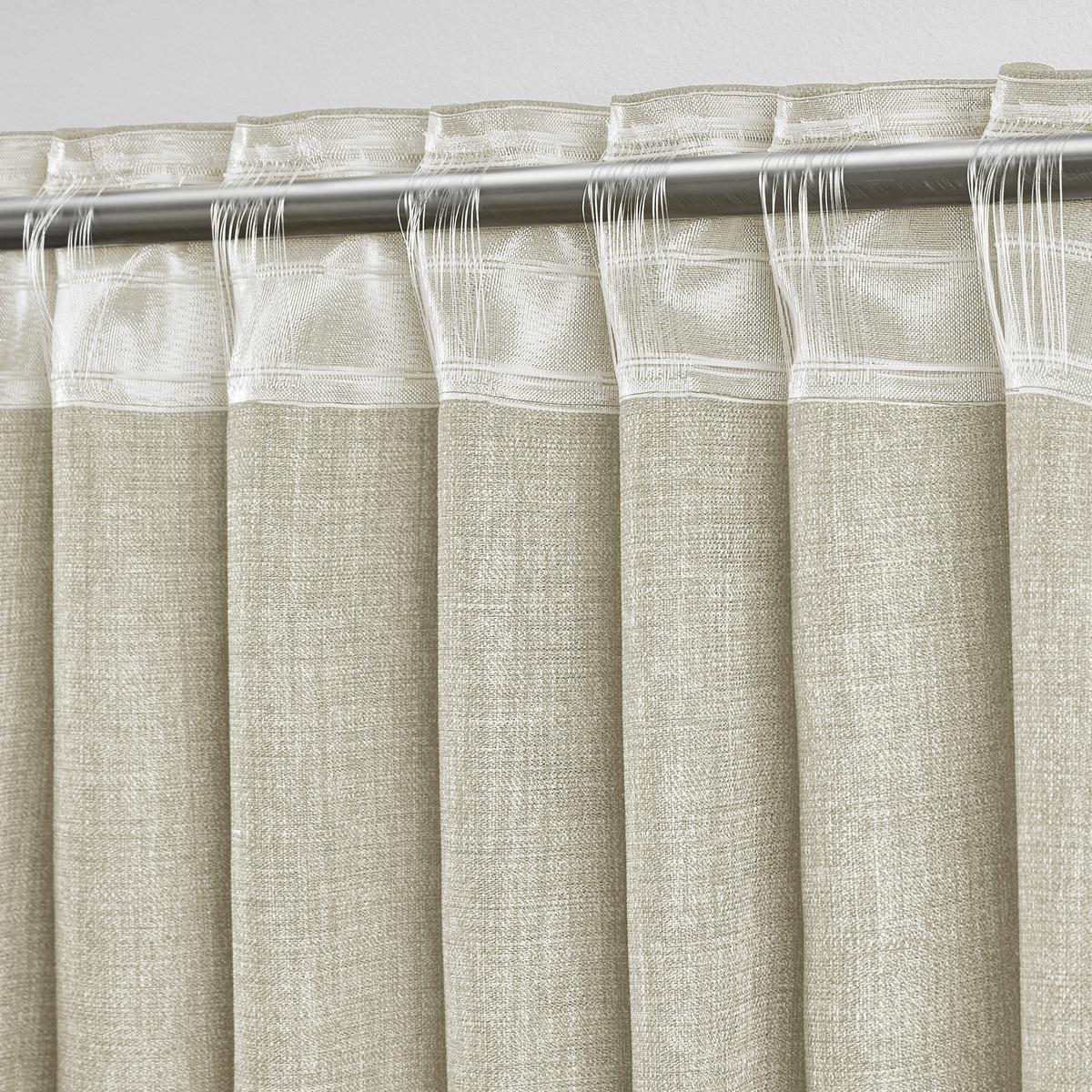 HOTOVÝ ZÁVĚS Leo, 135/255cm, písková - pískové barvy, textil (135/255cm) - Premium Living