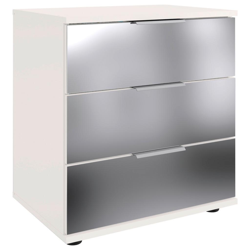 Nachkästchen Weiß H: 58 cm Saigon