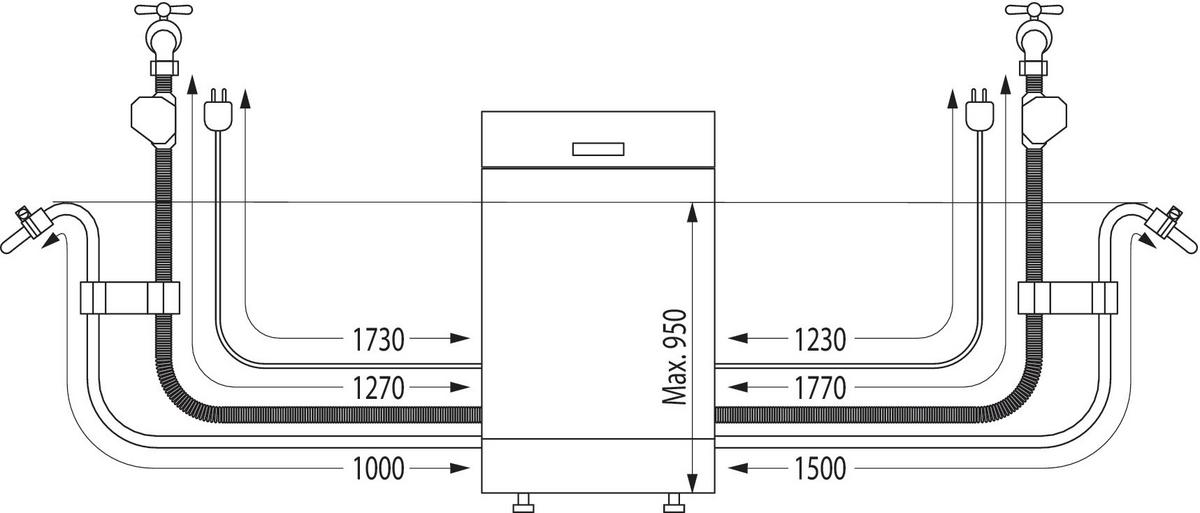 Geschirrspüler Gv16d5 - Basics (59,8/81,6/55,5cm) - Gorenje