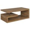 Couchtisch Glimp Coffee Table - Eichefarben, Design, Holzwerkstoff (120/60/45cm)